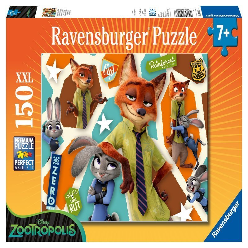 Ravensburger - Puzzle Zootopia, 150 piese