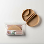 Recipient diversificare hrana bebelusi Miniware Silifold, 100% din silicon alimentar, Almond Butter - 1