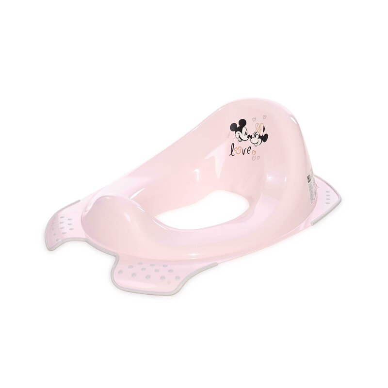 Lorelli - Reductor anatomic pentru toaleta DISNEY, Girl Love Light Pink