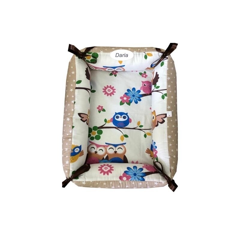 Deseda - reductor personalizat bebe nest bufnite maro