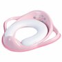 Maltex baby - Reductor toaleta copii, antiderapant, colac integrat moale, Zebra Light Pink,  - 1