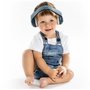 Casti antifonice pentru bebelusi, ofera protectie auditiva, SNR 25, albastre, 12+ luni, Reer SilentGuard Baby Boy 53063 - 1