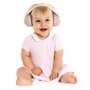 Casca de protectie bebe, Reer, SilentGuard Baby Girl, SNR 25, 12 luni+, Roz - 3