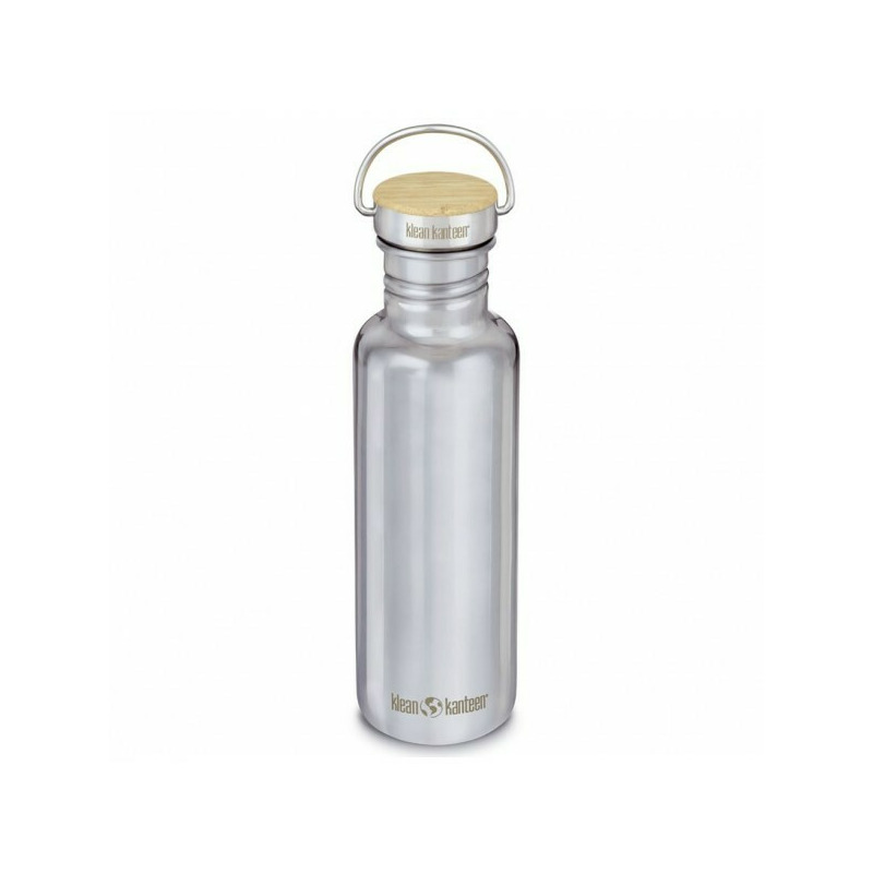 Reflect Mirror - Recipient din otel inoxidabil 800 ml cu capac ermetic bambus - Klean Kanteen