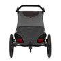Carucior si remorca de bicicleta, Lionelo, Cama, Multifunctional, Pentru 1 sau 2 copii, Cu sistem de absorbtie a socurilor SIQ, Geamuri cu protectie solara, Negru - 11