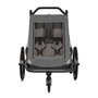 Carucior si remorca de bicicleta, Lionelo, Cama, Multifunctional, Pentru 1 sau 2 copii, Cu sistem de absorbtie a socurilor SIQ, Geamuri cu protectie solara, Negru - 14