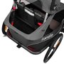 Carucior si remorca de bicicleta, Lionelo, Cama, Multifunctional, Pentru 1 sau 2 copii, Cu sistem de absorbtie a socurilor SIQ, Geamuri cu protectie solara, Negru - 20