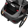 Carucior si remorca de bicicleta, Lionelo, Cama, Multifunctional, Pentru 1 sau 2 copii, Cu sistem de absorbtie a socurilor SIQ, Geamuri cu protectie solara, Negru - 20