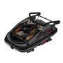 Carucior si remorca de bicicleta, Lionelo, Cama, Multifunctional, Pentru 1 sau 2 copii, Cu sistem de absorbtie a socurilor SIQ, Geamuri cu protectie solara, Negru - 25