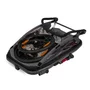 Carucior si remorca de bicicleta, Lionelo, Cama, Multifunctional, Pentru 1 sau 2 copii, Cu sistem de absorbtie a socurilor SIQ, Geamuri cu protectie solara, Negru - 25
