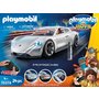 Playmobil - Rex Dasher cu Porsche Mission E. - 5