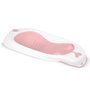 Sezlong de baie, Ricokids, Cu forma ergonomica, Cu ventuze, 58.5 x 39 cm, White and Pink - 2