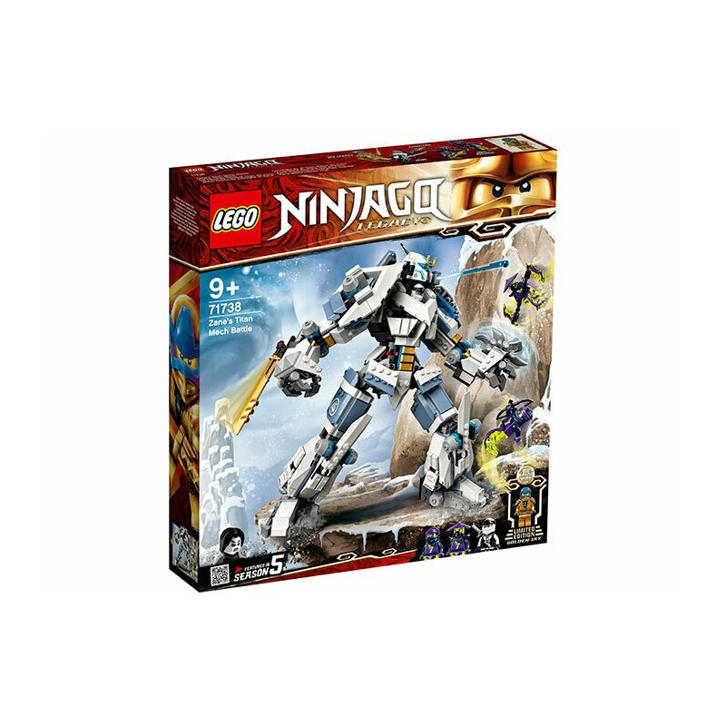 Lego - set de constructie robotul titan al lui zane ® ninjago, pcs 840