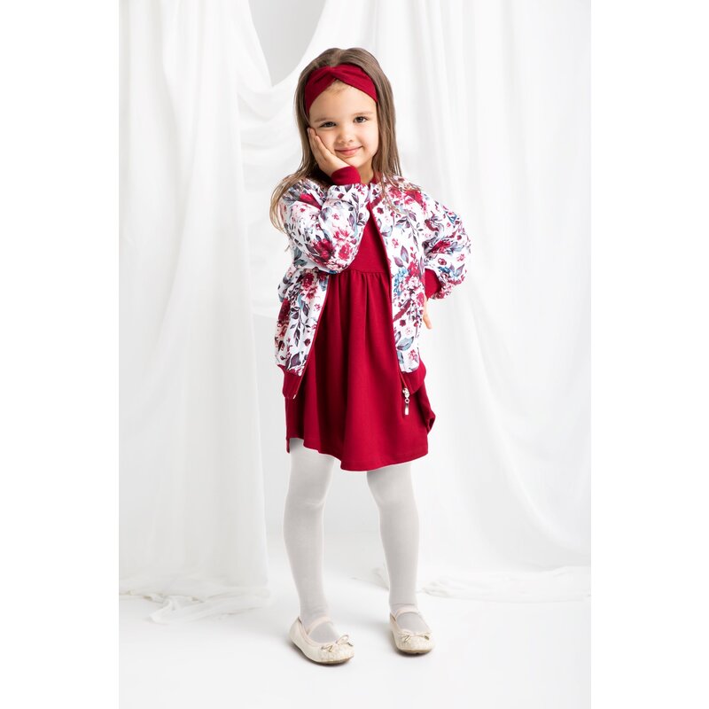 Nicol - rochita cu maneca lunga bumbac 100% (180166) colectia kate 2021 marimea 74