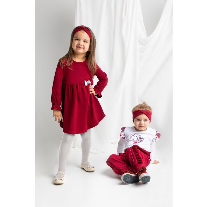 Nicol - rochita cu maneca lunga bumbac 100% (180166) colectia kate 2021 marimea 86