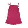 Rochie de vara cu snur pentru fetite, din muselina, Pink Pop, 12-18 luni - 1