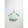 Rochita eleganta pentru fetite Elbise, Tongs baby, cu tulle si volane (Culoare: Verde, Marime: 12-18 Luni) - 1