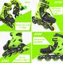 Role 2 in 1 Neon Combo Skates marime 30-33 Green - 4