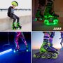 Role 2 in 1 Neon Combo Skates marime 30-33 Green - 5