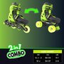 Role 2 in 1 Neon Combo Skates marime 34-37 Green - 6