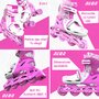 Role 2 in 1 Neon Combo Skates marime 34-37 Pink - 4