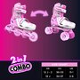 Role 2 in 1 Neon Combo Skates marime 34-37 Pink - 6