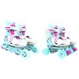 Role 2 in 1 Neon Combo Skates marime 34-37 Teal Pink - 3