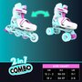 Role 2 in 1 Neon Combo Skates marime 34-37 Teal Pink - 6