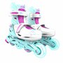 Role Neon Inline Skates marime 34-37 Teal Pink - 2