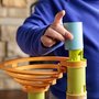 Fat Brain Toys - Rollercoaster din bambus cu bile - 2