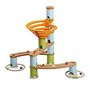 Fat Brain Toys - Rollercoaster din bambus cu bile - 9