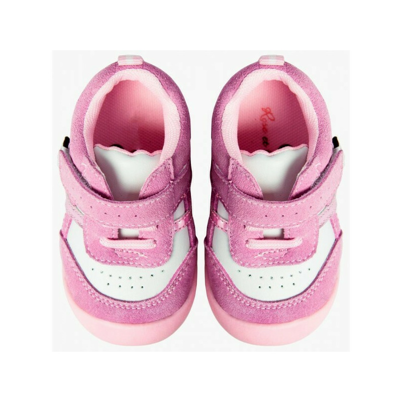 Rose et Chocolat - Suede Pink Trainers 23