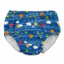 Royal Blue Sea Friends 18 luni - Slip baieti SPF 50+ refolosibil, cu capse Green Sprouts by iPlay - 2