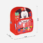 Rucsac Mickey Mouse cu buzunar transparent, 25x30x12 cm - 7
