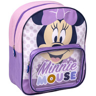 Rucsac Minnie Mouse cu buzunar transparent, 25x30x12 cm