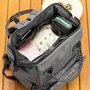 Rucsac multifunctional cu aleza pentru schimbat scutecul bebelusului, din plastic reciclat, Reer Growing Backpack 84221 - 5