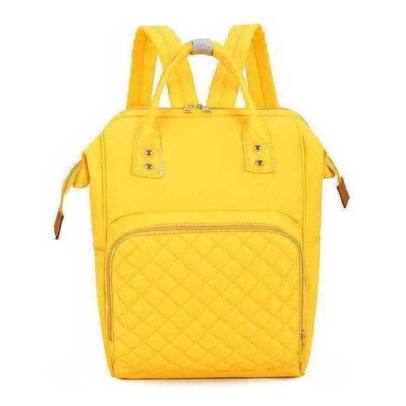 Bambinice - rucsac pentru mamici diamond, galben
