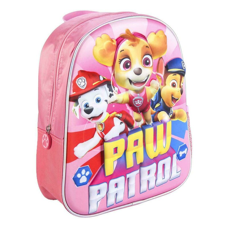 Cerda - Rucsac Paw Patrol 3D, 25x31x10 cm, Roz