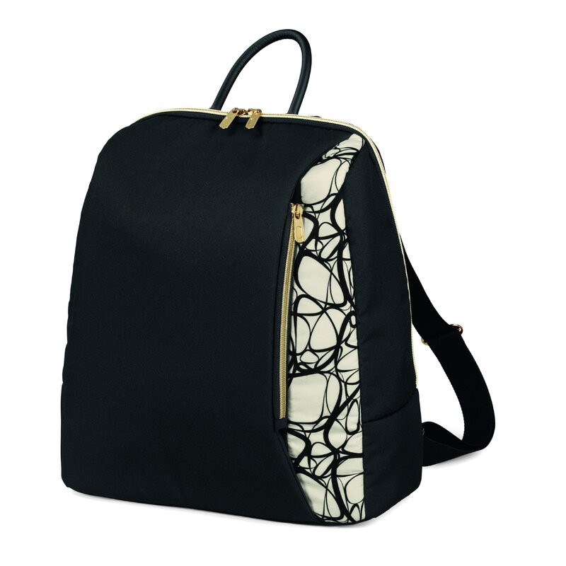 Peg perego - rucsac pentru mamici graphic gold, bej/negru