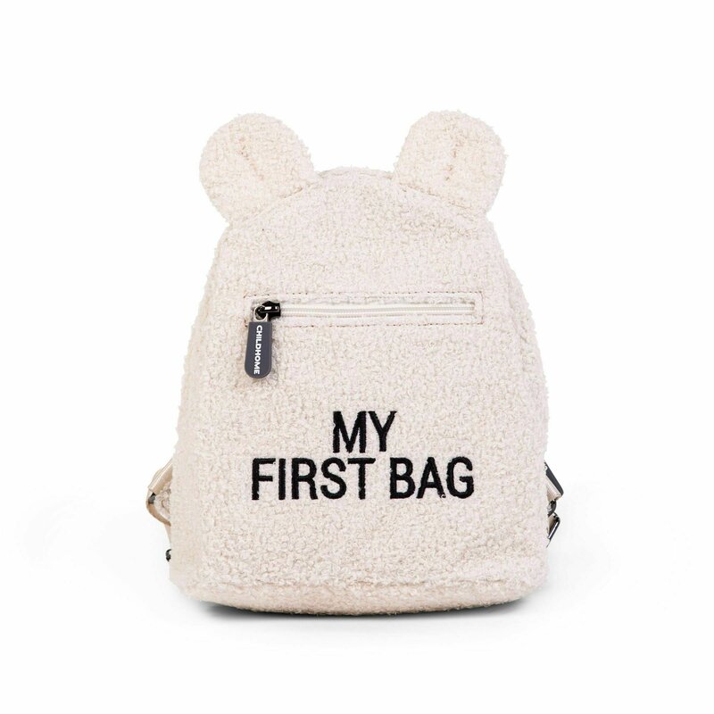 Rucsac pentru copii Childhome My First Bag Teddy Ecru