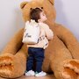Rucsac pentru copii Childhome My First Bag Teddy Ecru - 3