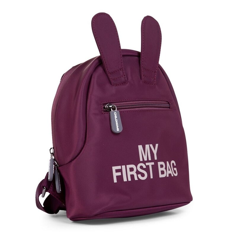 Rucsac pentru copii Childhome My First Bag Visiniu