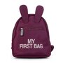 Rucsac pentru copii Childhome My First Bag Visiniu - 2