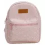 Rucsac pentru copii, FreeON, Small animals, Cu doua compartimente, Cu bretele reglabile, Deminsiune 21 x 9 x 27 cm, Dusty Pink - 3