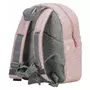 Rucsac pentru copii, FreeON, Small animals, Cu doua compartimente, Cu bretele reglabile, Deminsiune 21 x 9 x 27 cm, Dusty Pink - 5