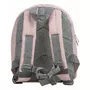 Rucsac pentru copii, FreeON, Small animals, Cu doua compartimente, Cu bretele reglabile, Deminsiune 21 x 9 x 27 cm, Dusty Pink - 6