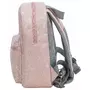 Rucsac pentru copii, FreeON, Small animals, Cu doua compartimente, Cu bretele reglabile, Deminsiune 21 x 9 x 27 cm, Dusty Pink - 8