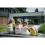 Rucsac pentru copii, FreeON, Small animals, Cu doua compartimente, Cu bretele reglabile, Deminsiune 21 x 9 x 27 cm, Dusty Pink - 9