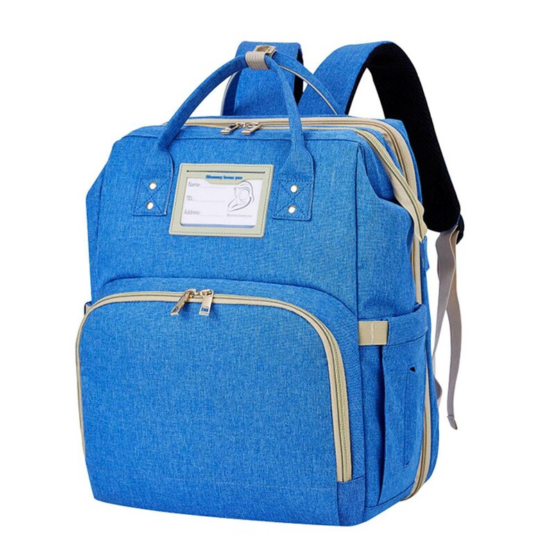 Bebumi - rucsac pentru mamici f extensibil (blue)