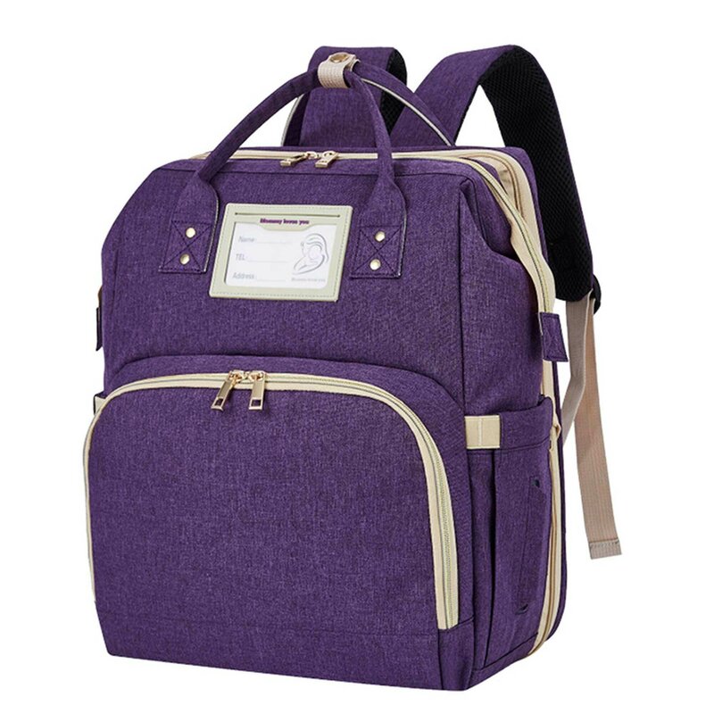 Bebumi - rucsac pentru mamici f extensibil (purple)